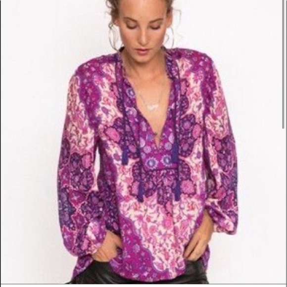 🌸Spell & The Gypsy Kiss The Sky Blouse S 🌸 - Picture 5 of 5